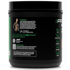 JYM Pre JYM Strawberry Kiwi scoop showing precise serving for training.