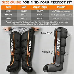 JZBRAIN 3-level heat therapy setting reveals adjustable warmth along the leg