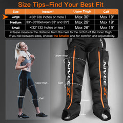 JZBRAIN side view shows snug wrap for comfortable recovery after long days