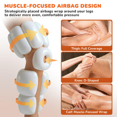 JZBRAIN thigh-area compression massager supports circulation and leg recovery