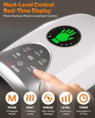 JZBRAIN 18 airbags deliver comprehensive coverage for fingers, palm, and wrist.