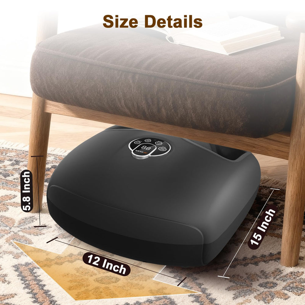 JZBRAIN warranty card highlights 1-year coverage for the massager