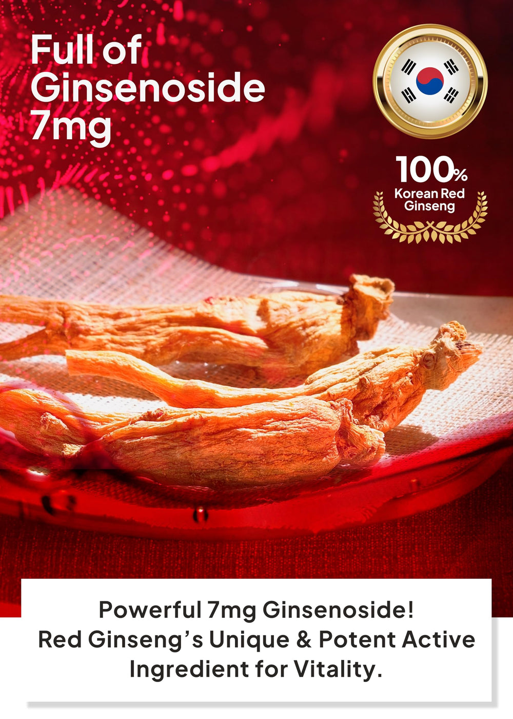 Foil-wrapped Sanglimwon red ginseng stick for easy portability and on-the-go use
