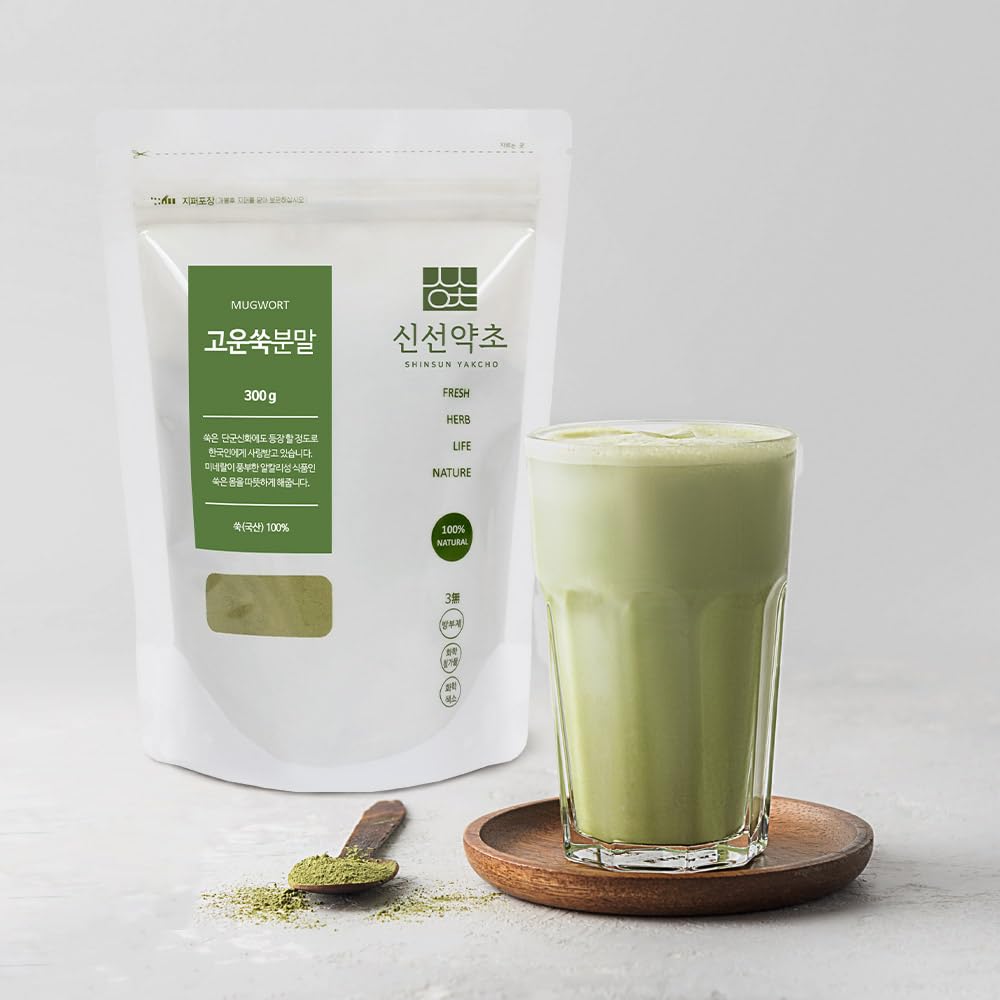 K-Herb mugwort powder mixed with herbs for craft spice blends