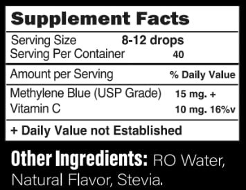 K TROPIX drops close-up on label emphasizes USP-grade purity and safety.