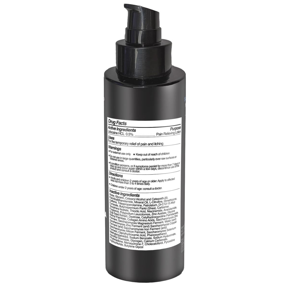 K5 Neuropathy Relief Cream ingredients panel highlights vitamins and minerals.