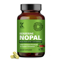 Kabooya Chromium Vanadyl barberry label indicating mineral support