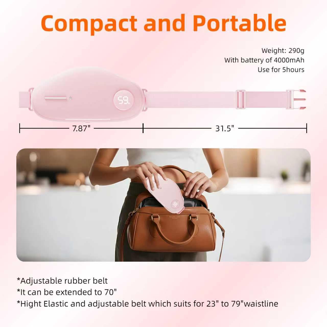 KaffyLynn Type-C recharge keeps charging simple for everyday use
