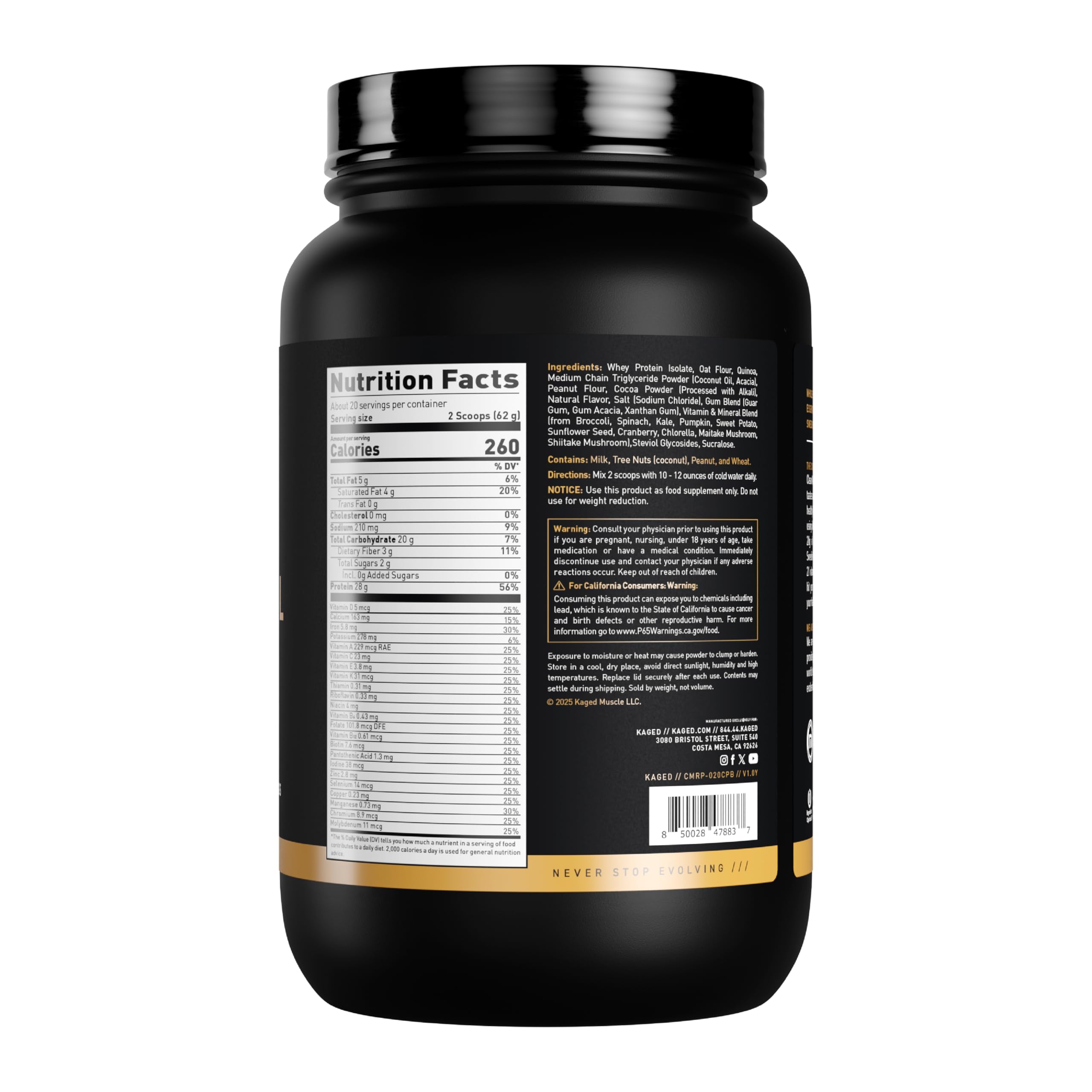 Busy morning routine with Kaged Clean Meal as an on the go option