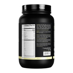 Kaged Clean Meal shake in glass with creamy vanilla flavor.