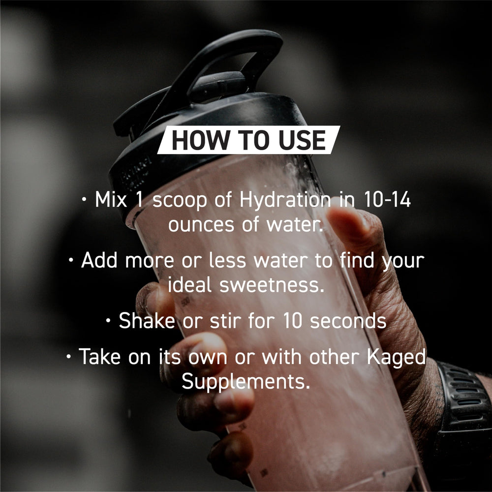 Kaged Daily Hydration no artificial colors, clean label for ingredient-conscious athletes