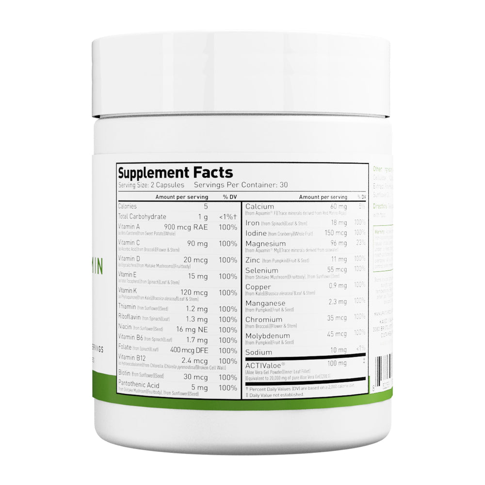 Kaged Multivitamin for adults, men and women, daily wellness support