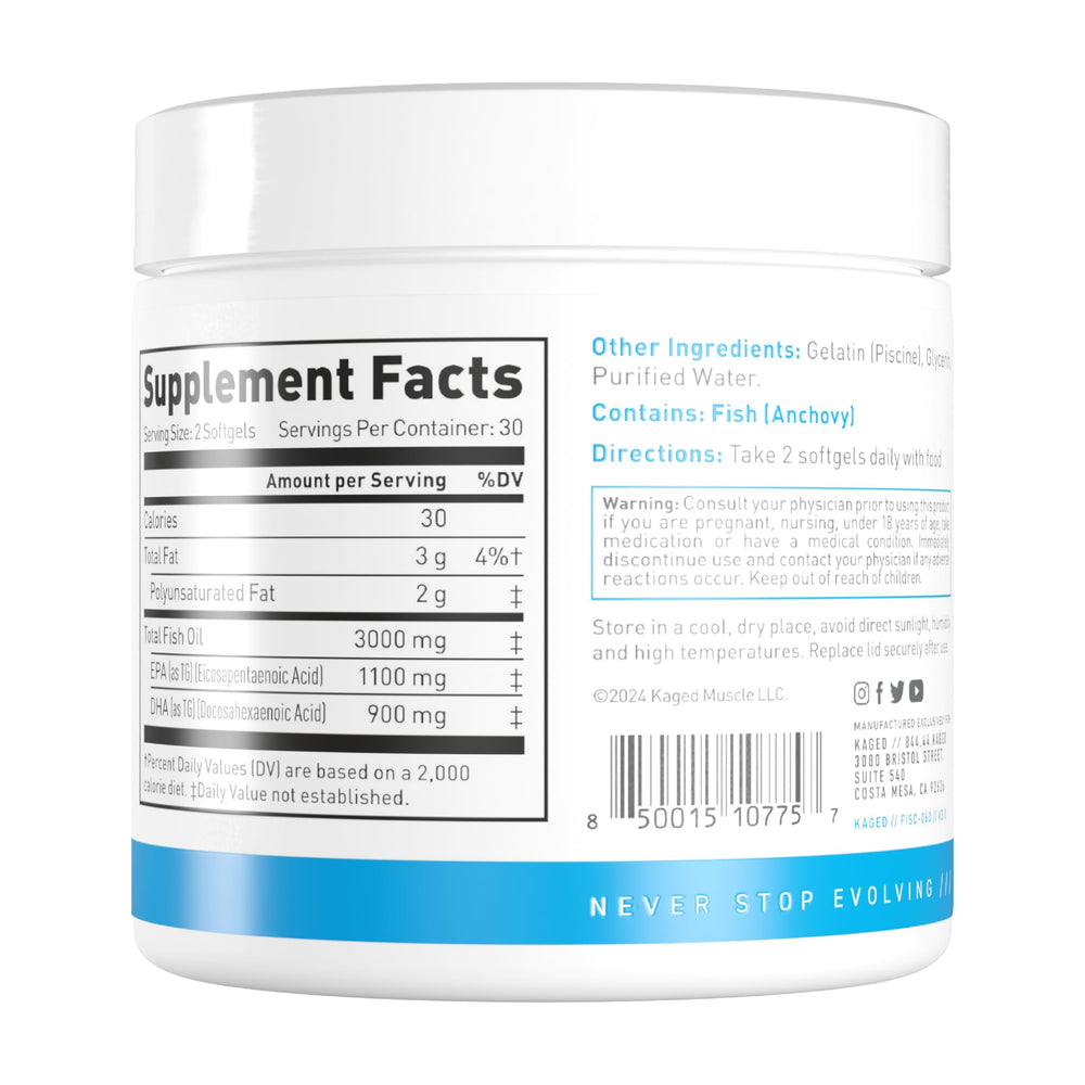 Kaged Omega-3 lifestyle image for active adults seeking daily omega-3 support.