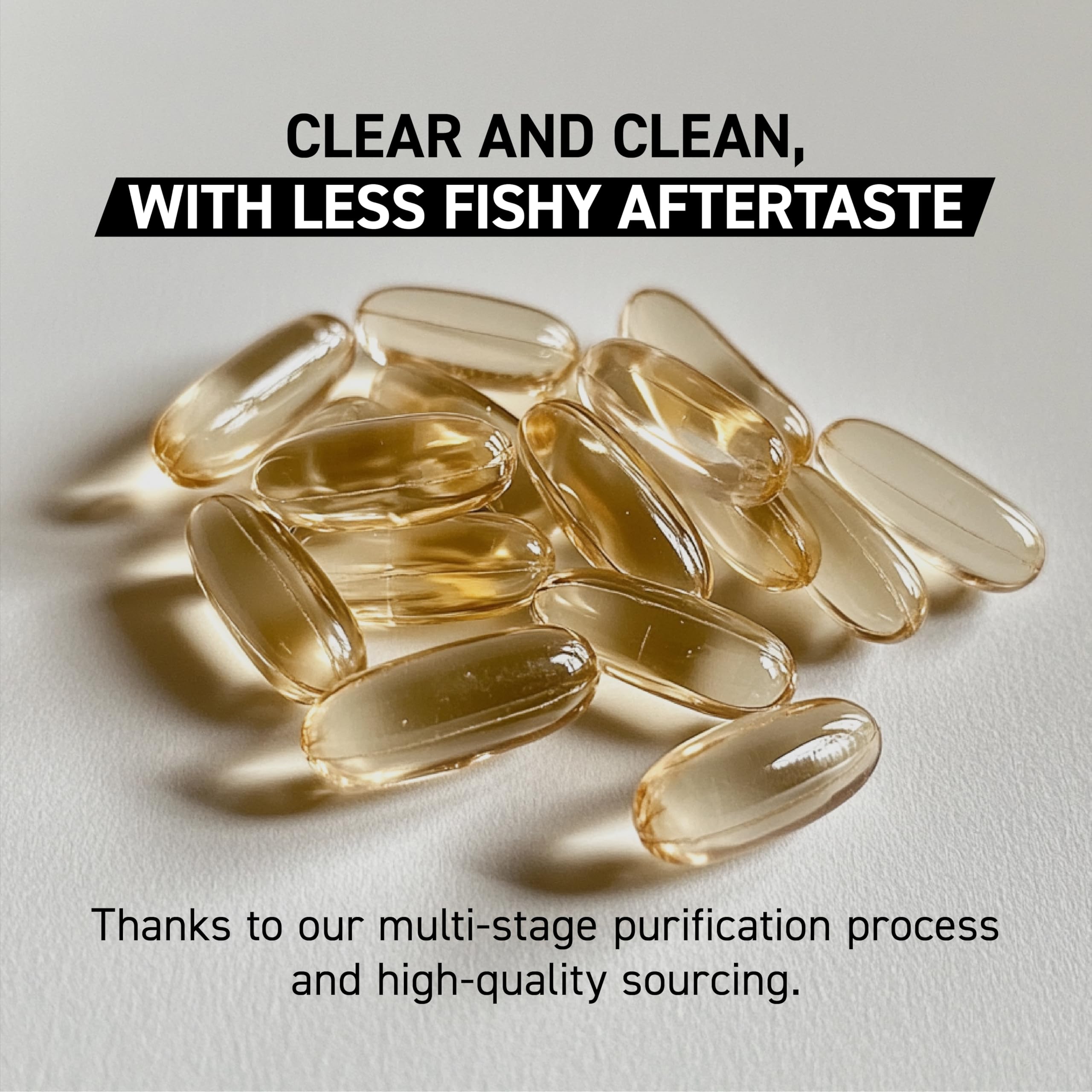 Kaged Omega-3 wild-caught sourcing image emphasizing sustainable fish.