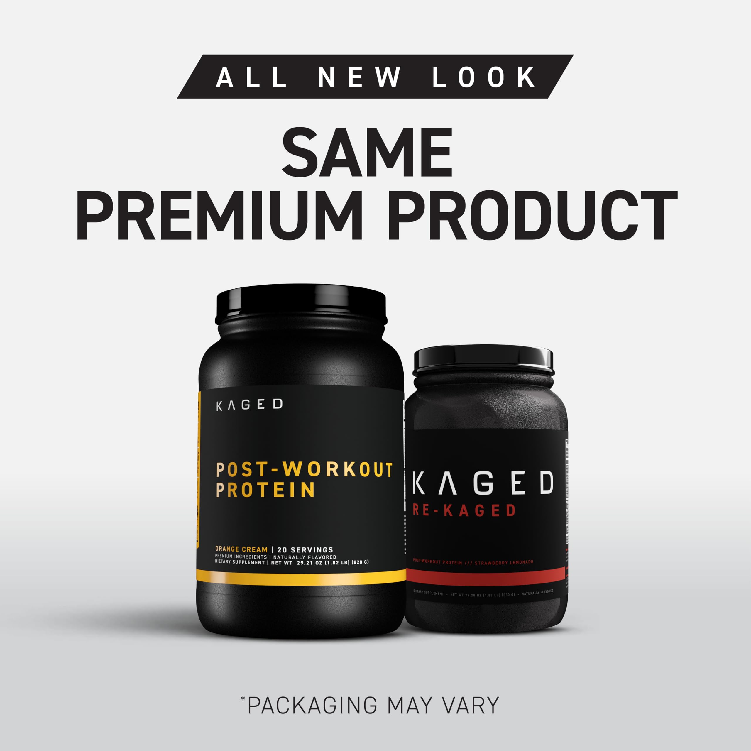 Kaged Post Workout Protein mixer with Iced Lemon Cake balance and texture