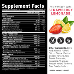 Kaged Pre Workout Elite L‑Citrulline panel supports endurance and pumps during training.