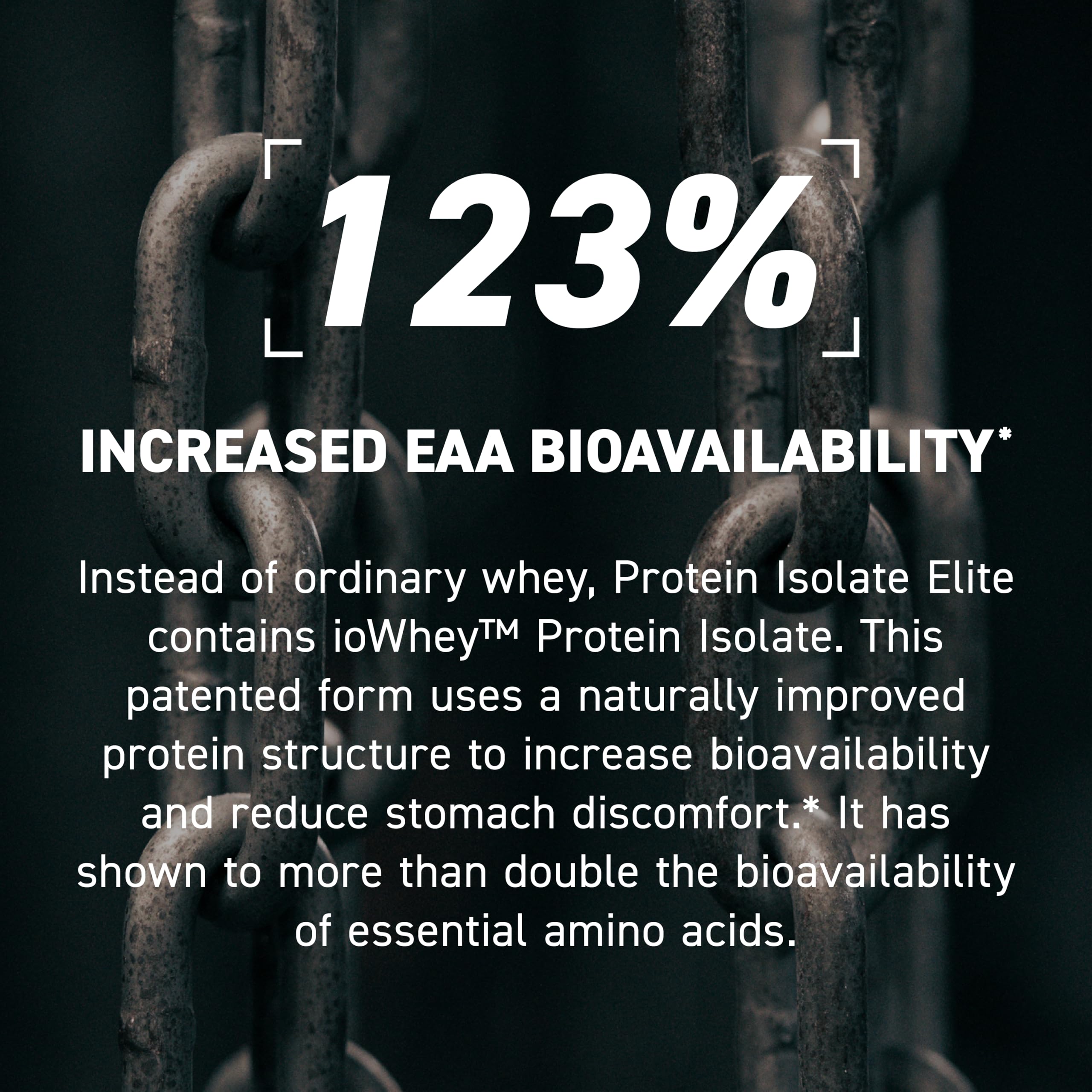 Kaged Whey Protein Isolate Elite packaging back with ultra-pure isolates claim