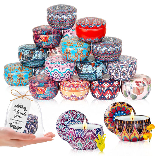 KaGrbves 24-pack scented candles gift set for party favors