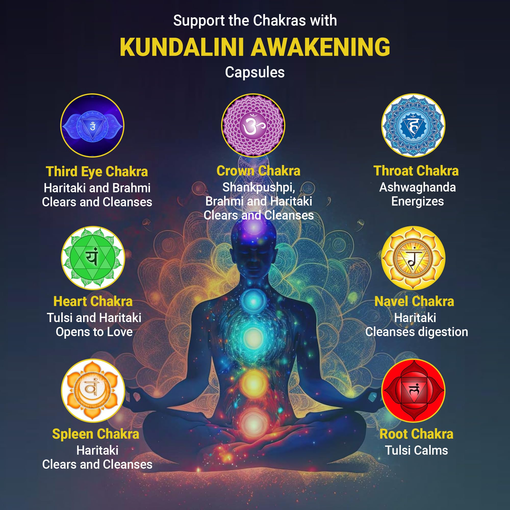 Tulsi and Shankhpushpi in blend for calm energy