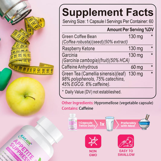 KAKA DR New Appetite Suppressant bottle pour demonstrates simple dosing for daily use