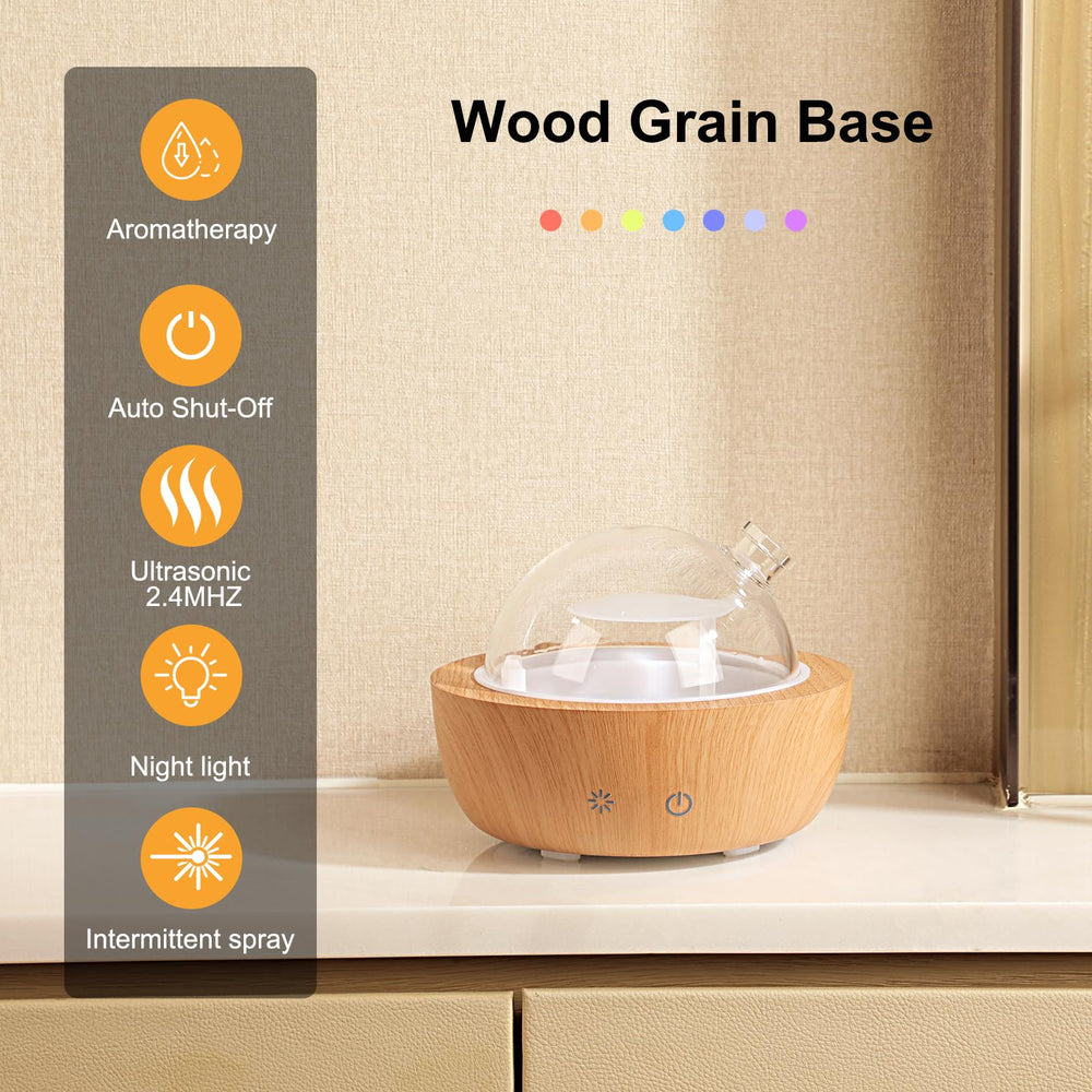 Kakoda diffuser mood light cycling seven colors for ambiance