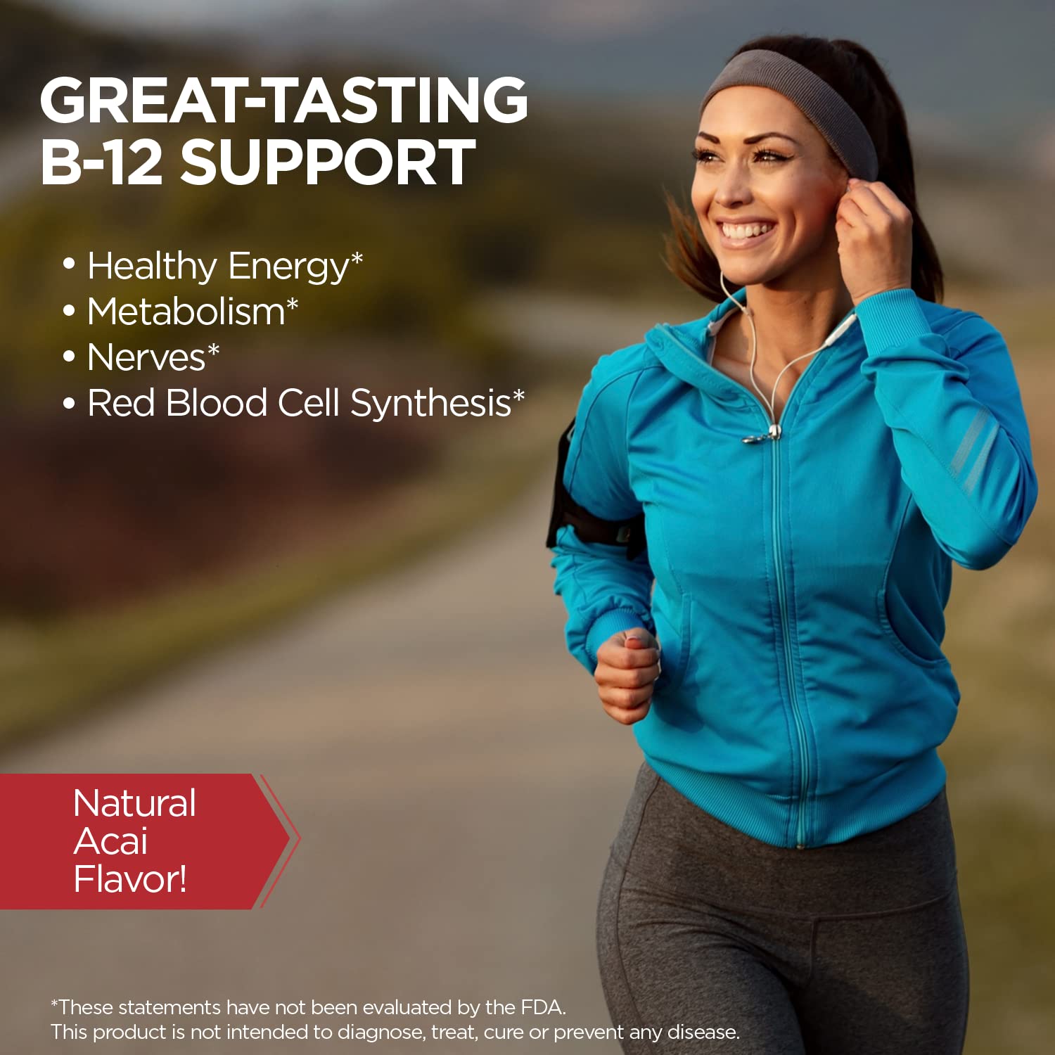 KAL B-12 lozenges absorption-optimized close-up for efficient uptake
