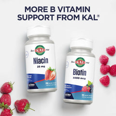 KAL B12 methylcobalamin vegetarian formula image suggesting plant-based wellness