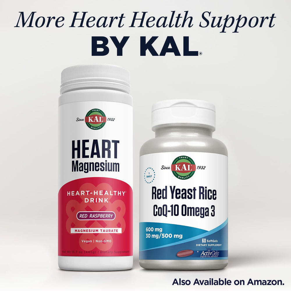 KAL bottle with water for flexible consumption during meals.