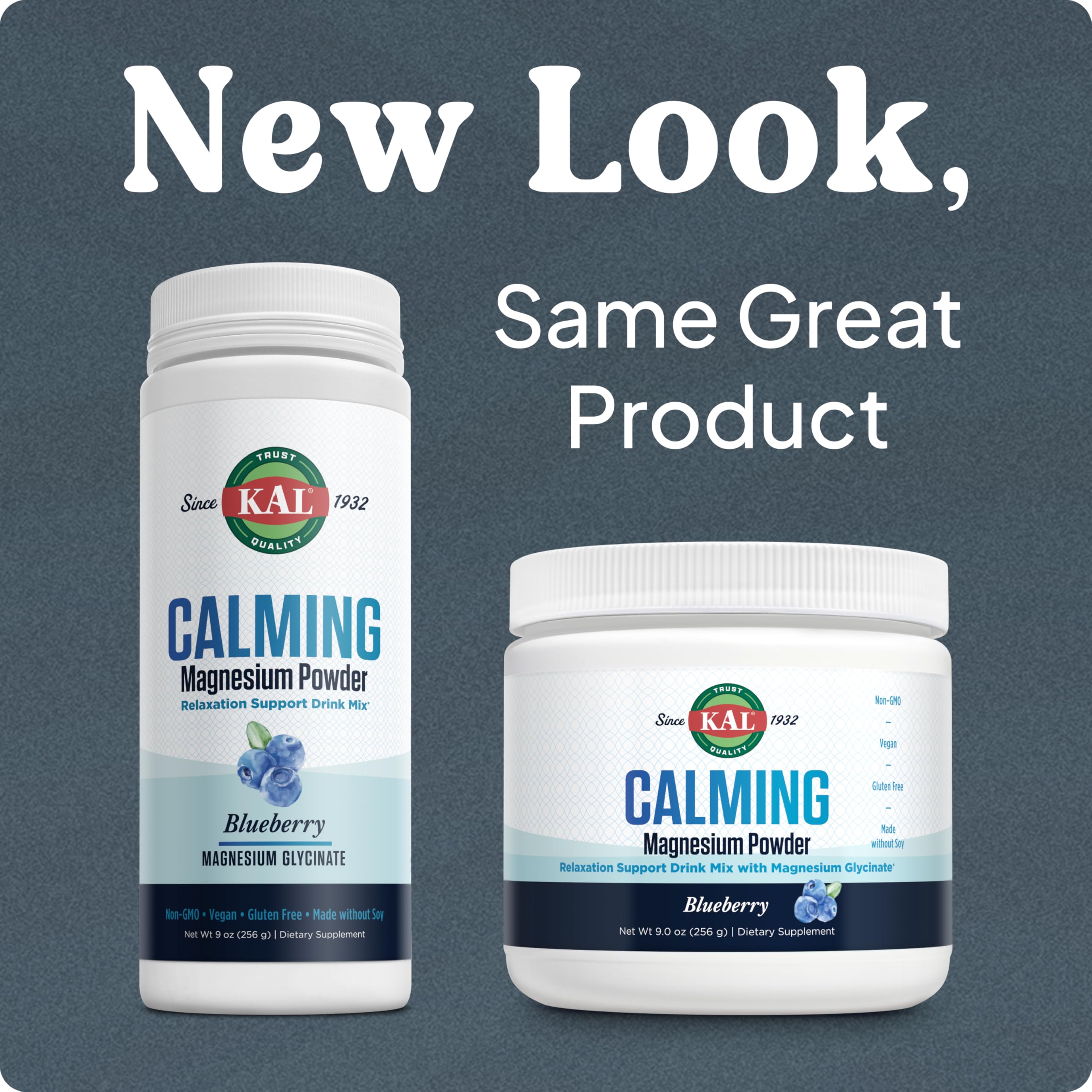 KAL Calming Magnesium Powder in a glass with mix shows easy consumption.