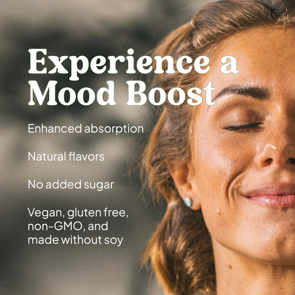 kal mood magnesium powder l-theanine label highlights added calm during occasional stress.
