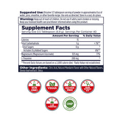 kal mood magnesium powder scoop included for easy measurement and consistent dosing.