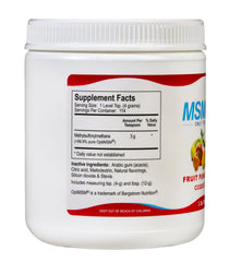 Kala Health MSM Pure Fruit Punch scoop enables precise daily dosing.