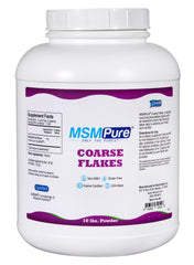 KALA HEALTH MSMPure coarse MSM powder bottle for joint support and mobility.