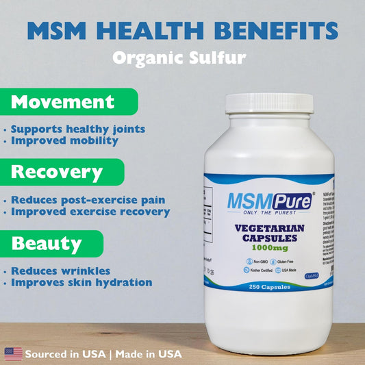 KALA HEALTH MSMPure easy swallow capsule for effortless daily intake