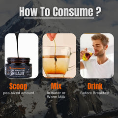 Kama Essentials two-jar pack of Shilajit Resin ready for use