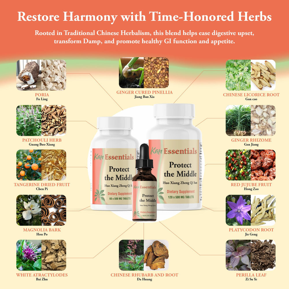 Kan Herbs Protect The Middle serving with pets to support appetite and digestion