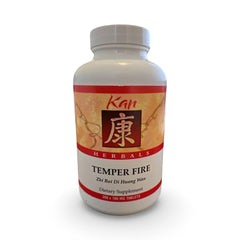 Kan Herb Temper Fire 300 tabs bottle—traditional blend for daily balance and calm focus.