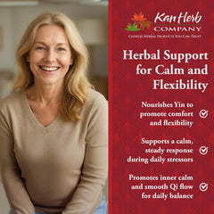 Kan Herbals Gracious Power tablets scene suggests a practical daily ritual for balance.