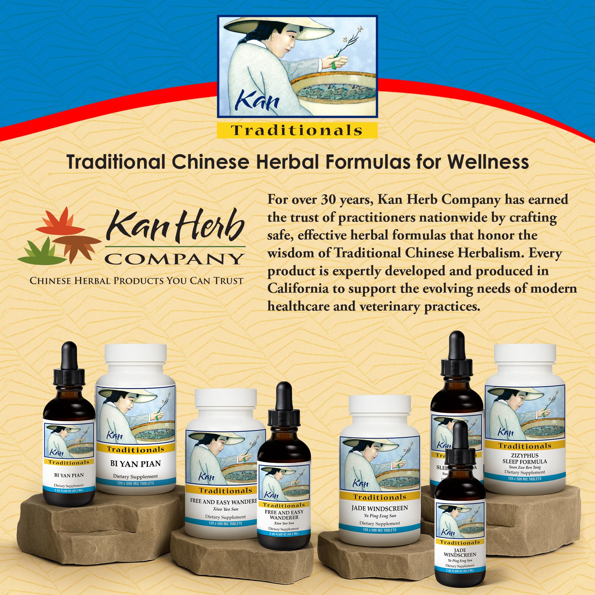 Kan Herbs herbal blend for daily wellbeing