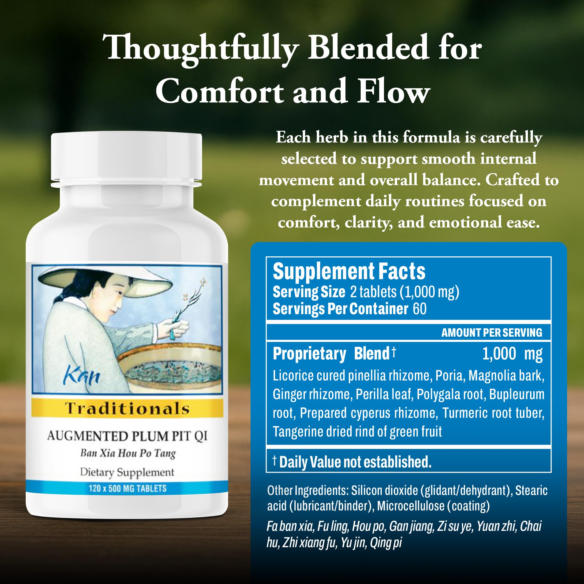 Kan Herbs traditional Chinese herbs blend for qi balance