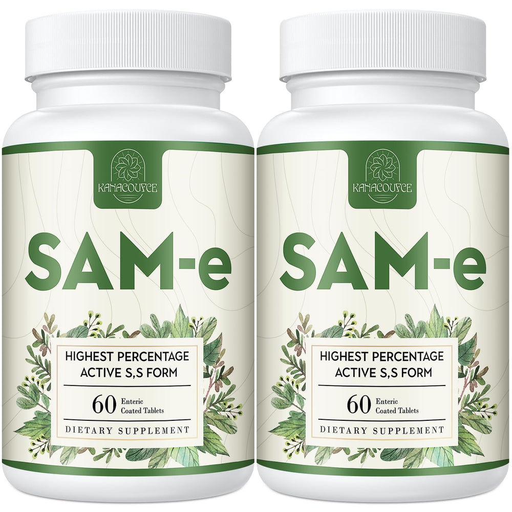 Kanacoufce SAM-e 1100mg bottle front view for daily mood support.