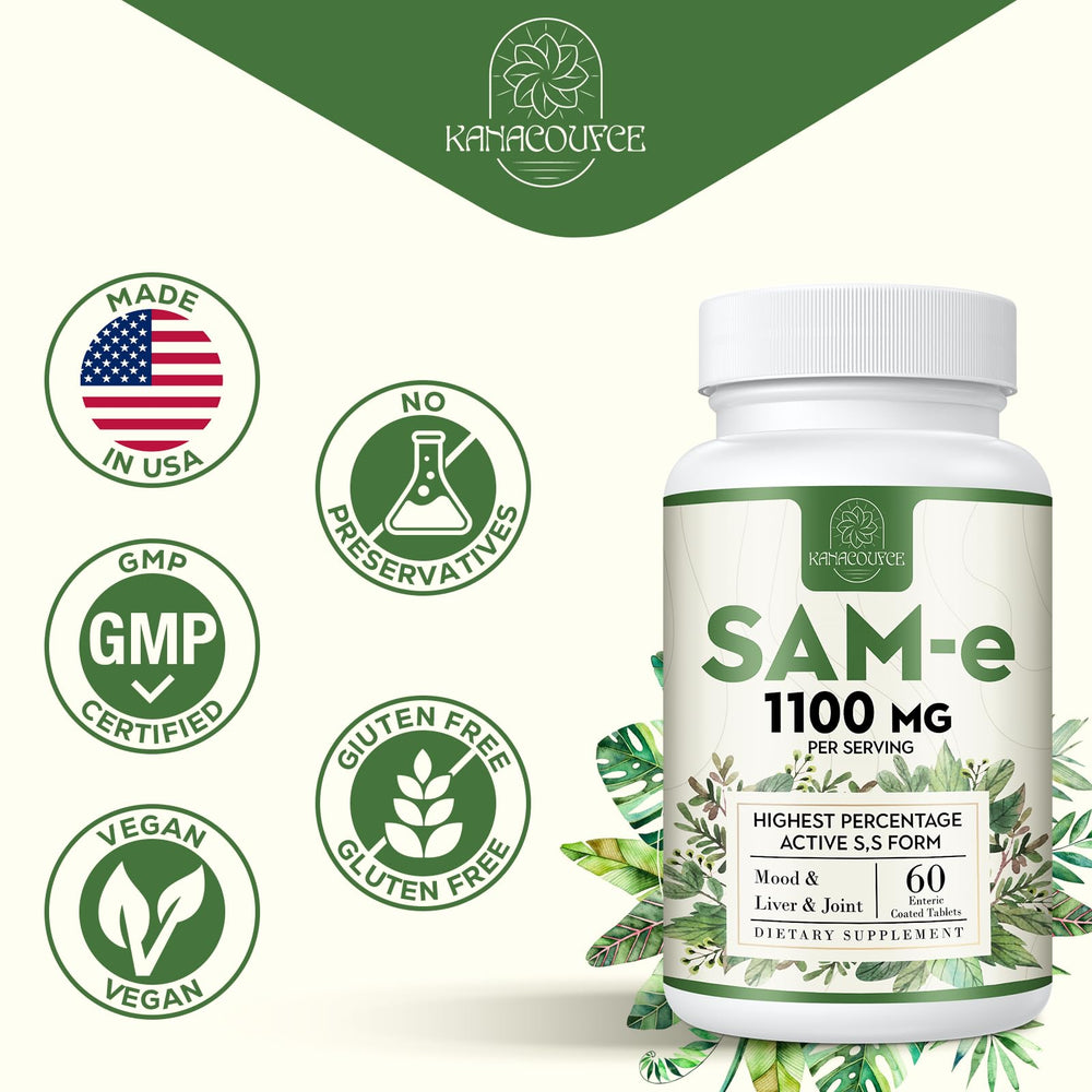 Kanacoufce SAM-e 1100mg use-occasion for daily routine.