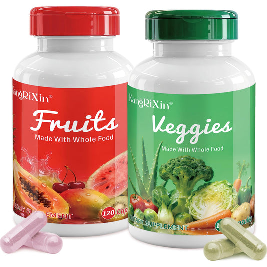 KangRiXin fruits and veggies pack-shot for daily nutrition support.