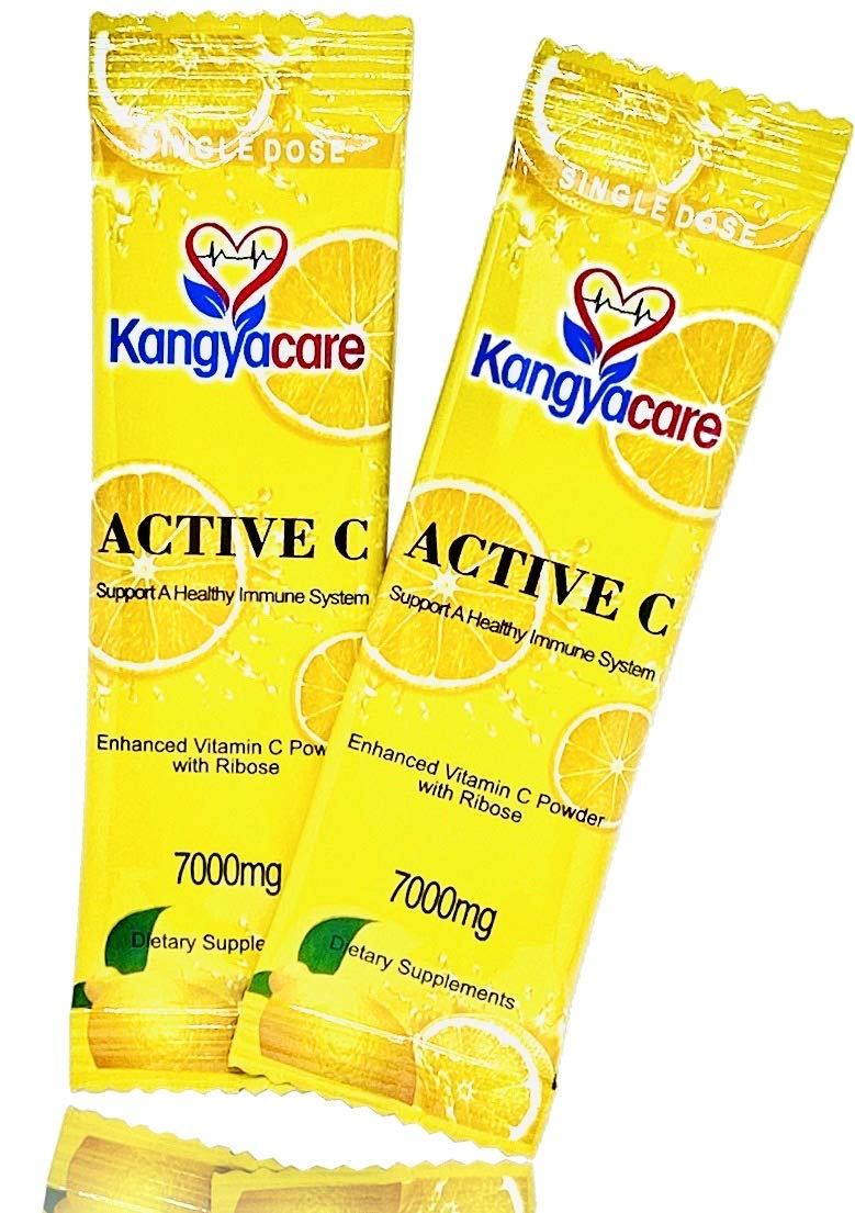 Kangyacare Active C 40-pack box view for on-the-go packets.