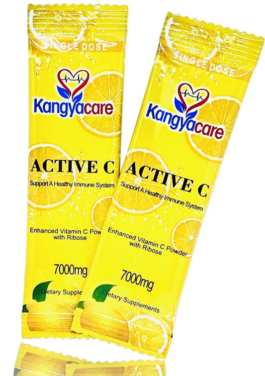 Kangyacare Active C 40-pack box view for on-the-go packets.