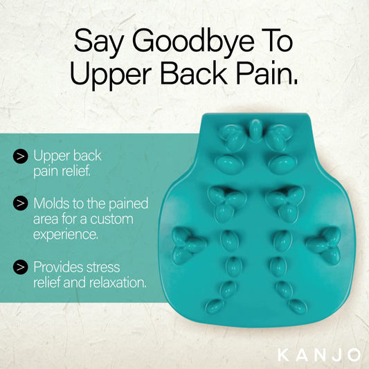 Kanjo cervical traction cushion promotes neck relief and gentle spine alignment.