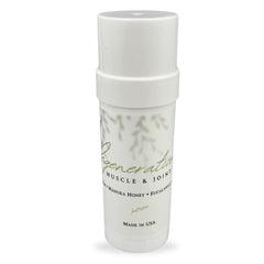 KANU Regeneration Balm bottle prepared for targeted relief and soothing application.