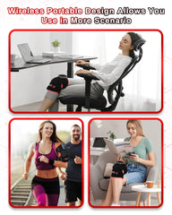 Kaoudt knee brace uses breathable medical-grade material for comfort.