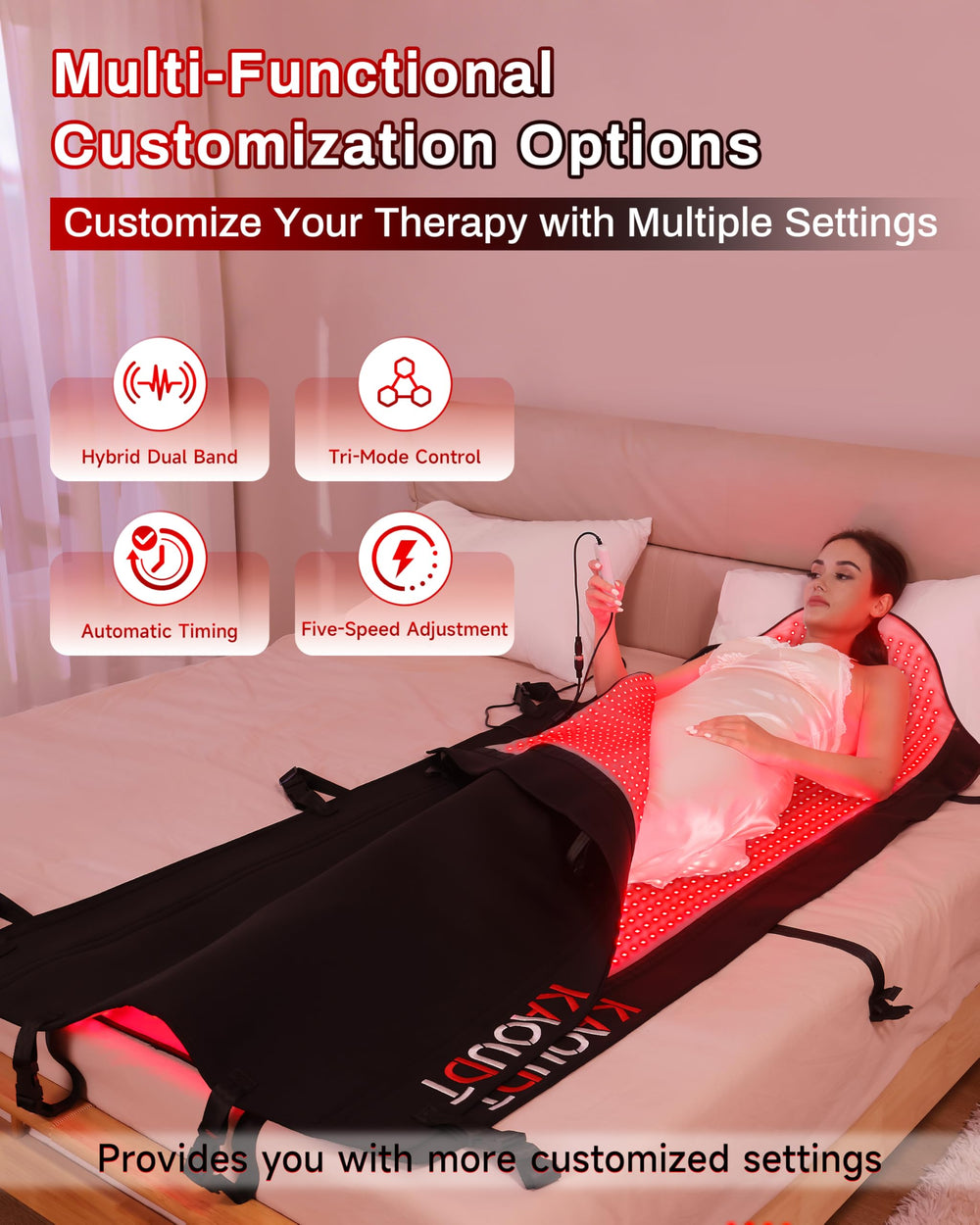 Kaoudt medical-grade TPU surface is odor-free and skin-friendly