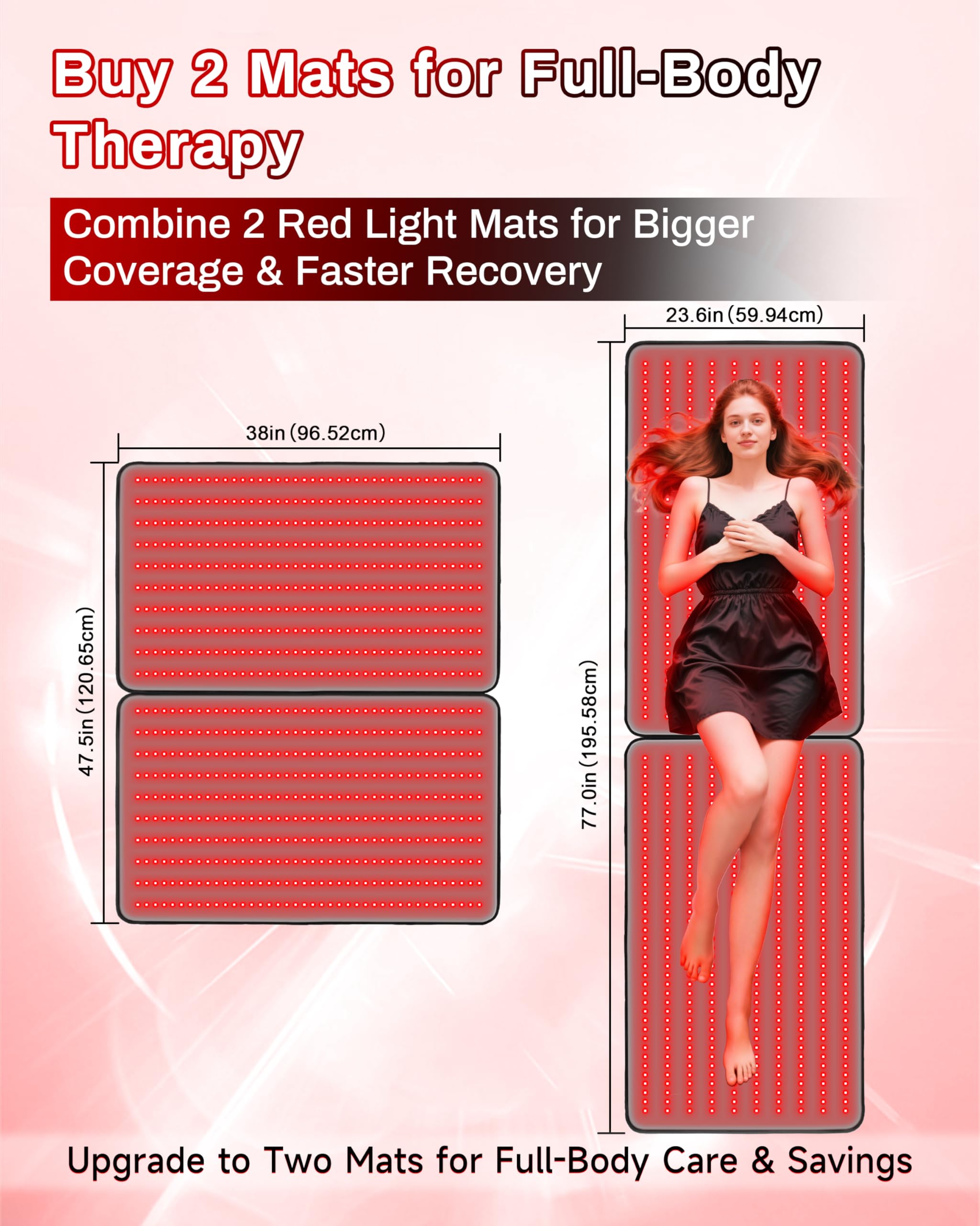 Kaoudt Red Light Mat daily-use setup for home wellness.